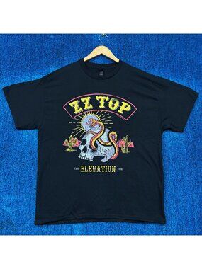ZZ Top Elevation Rock Tour T-Shirt Size Extra Large
